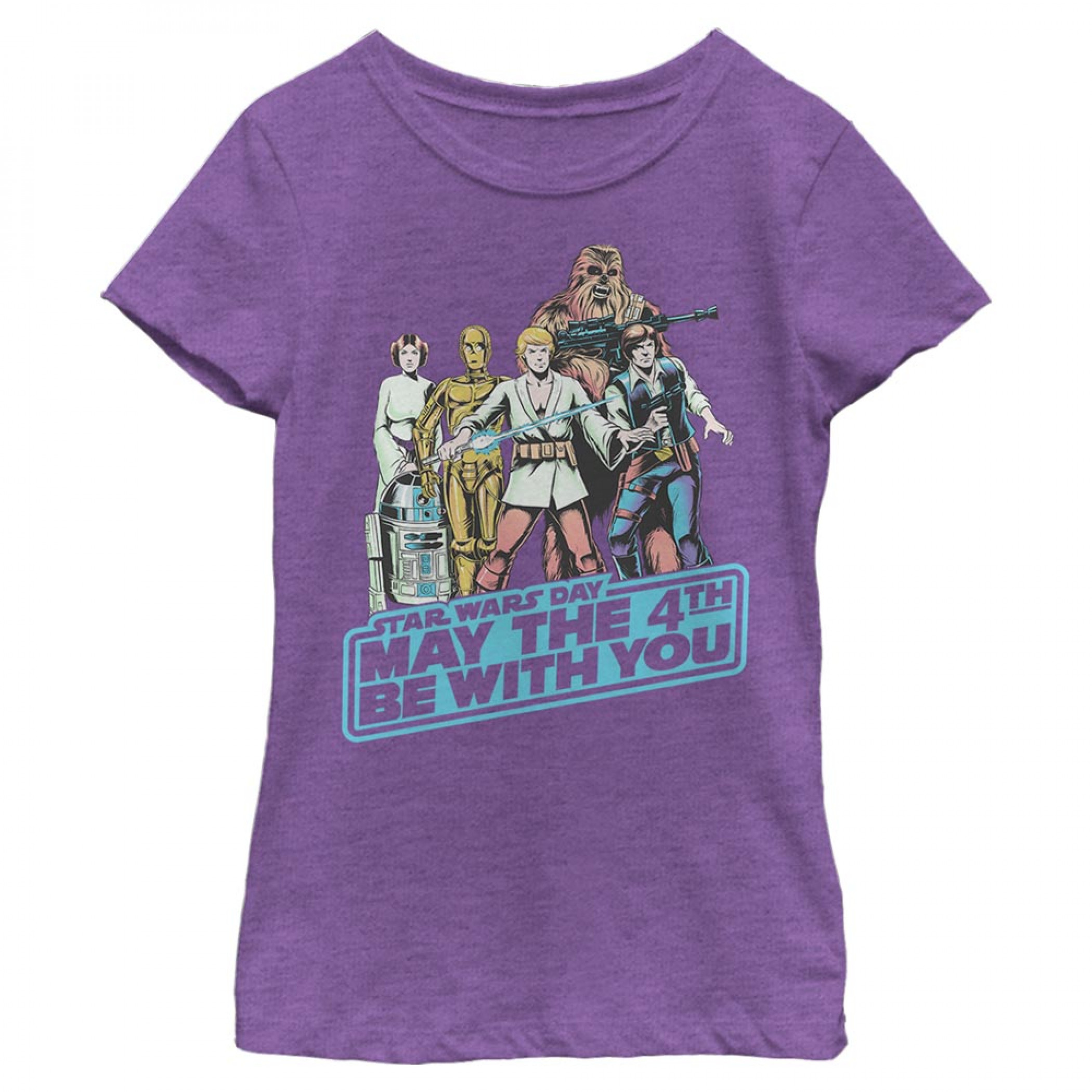 Star Wars May the 4th Be With You Rebels Girl's T-Shirt